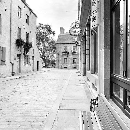 Apartamento Les Lofts Champlain by Les Lofts Vieux-Québec Exterior foto