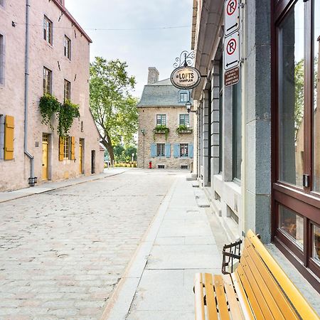 Apartamento Les Lofts Champlain by Les Lofts Vieux-Québec Exterior foto