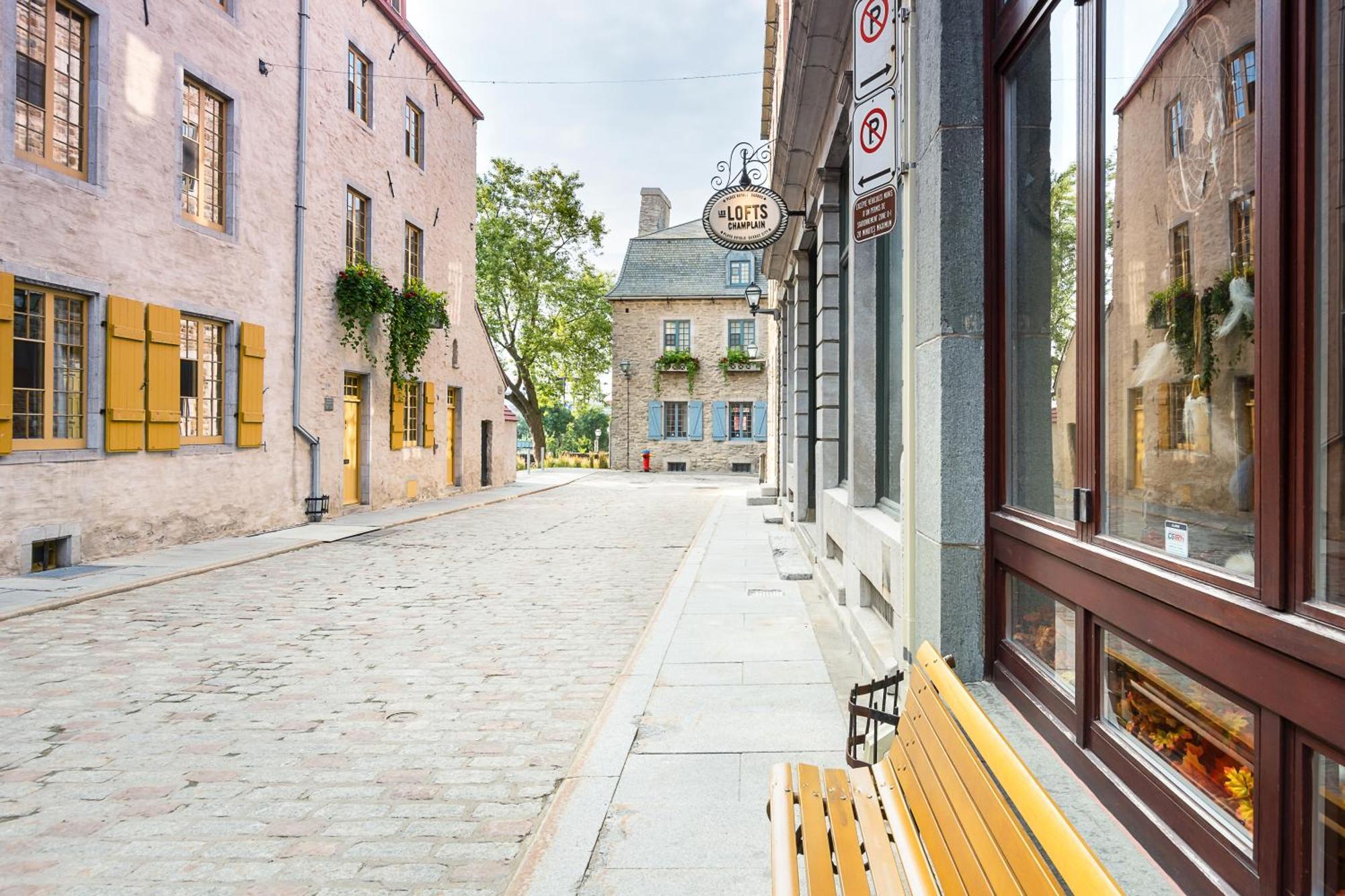 Apartamento Les Lofts Champlain by Les Lofts Vieux-Québec Exterior foto