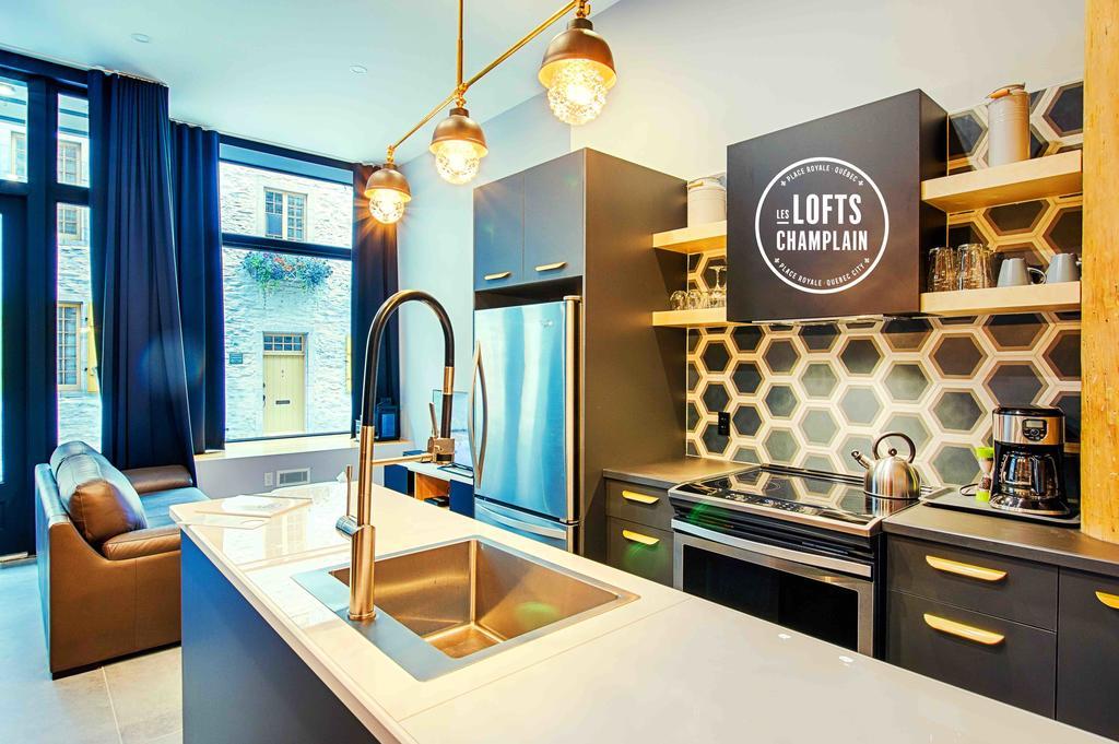 Apartamento Les Lofts Champlain by Les Lofts Vieux-Québec Exterior foto